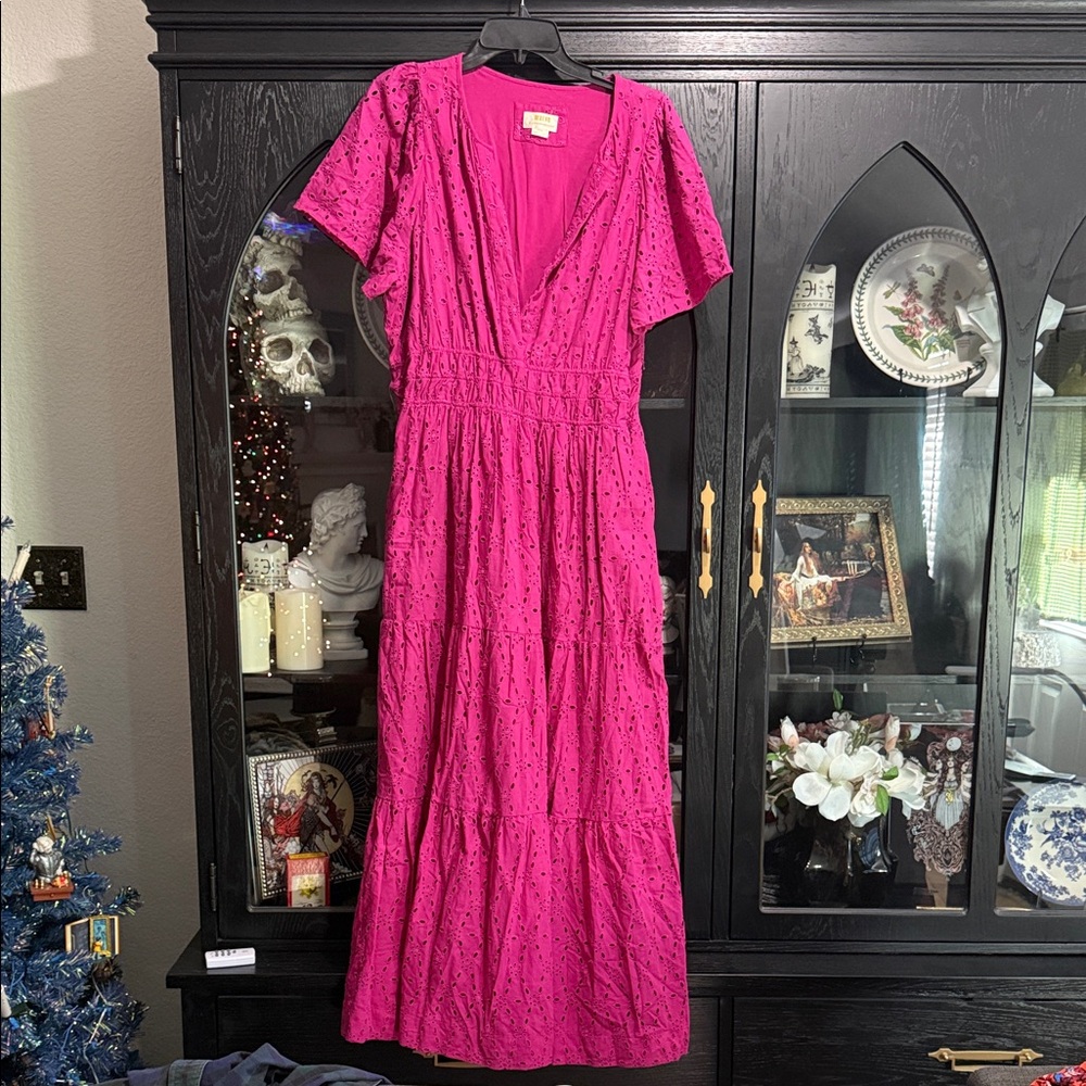 Elegant Fuschia Maeve Dress